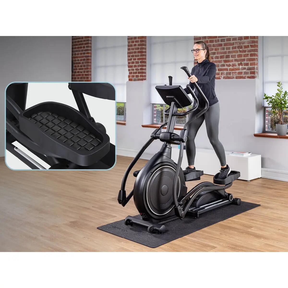 Rower eliptyczny, trenażer magnetyczny Carbon P30-S, z dotykowym wyświetlaczem 6/7