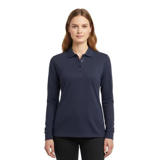 Polo Merino Rigi ML Femme
