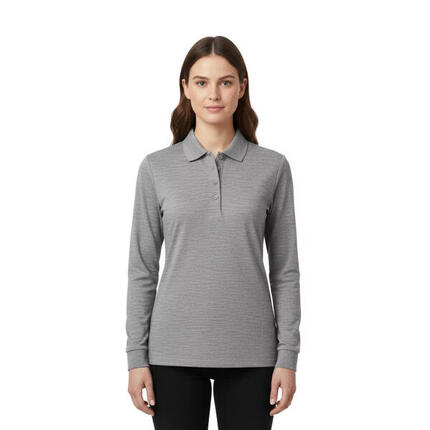 Merino-Polo Rigi ML Damen