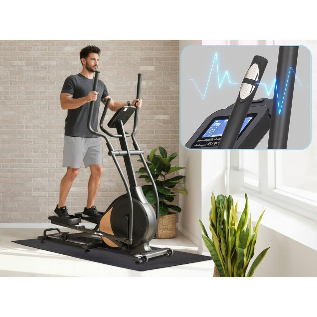 Eliptický trenažér Carbon P18 s 32 úrovněmi odporu 3/7