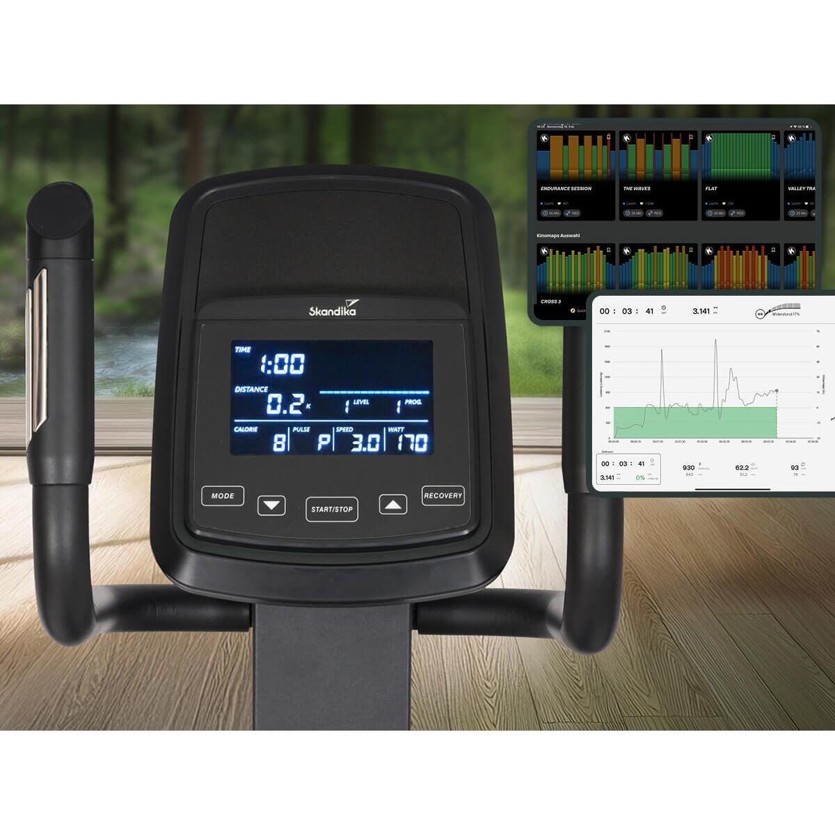 Vélo elliptique connecté Carbon P23-S avec 3 inclinaisons - 22 programmes 5/7