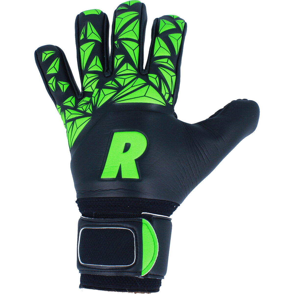 Gants de gardien Real Subliem enfants - Noir, vert fluo 4 3/3
