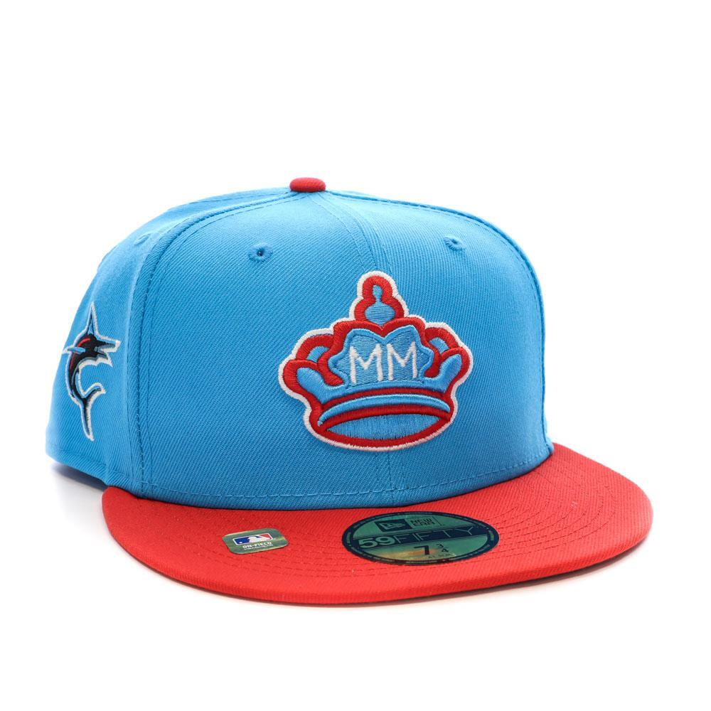 New Era Miami Herenpet Blauw/Rood 2/3