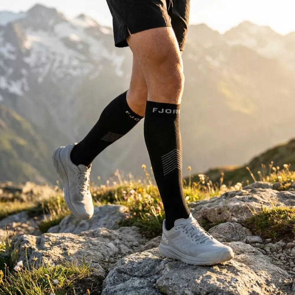 Merino Kompression socken - 2-Paar-Packung 2/4