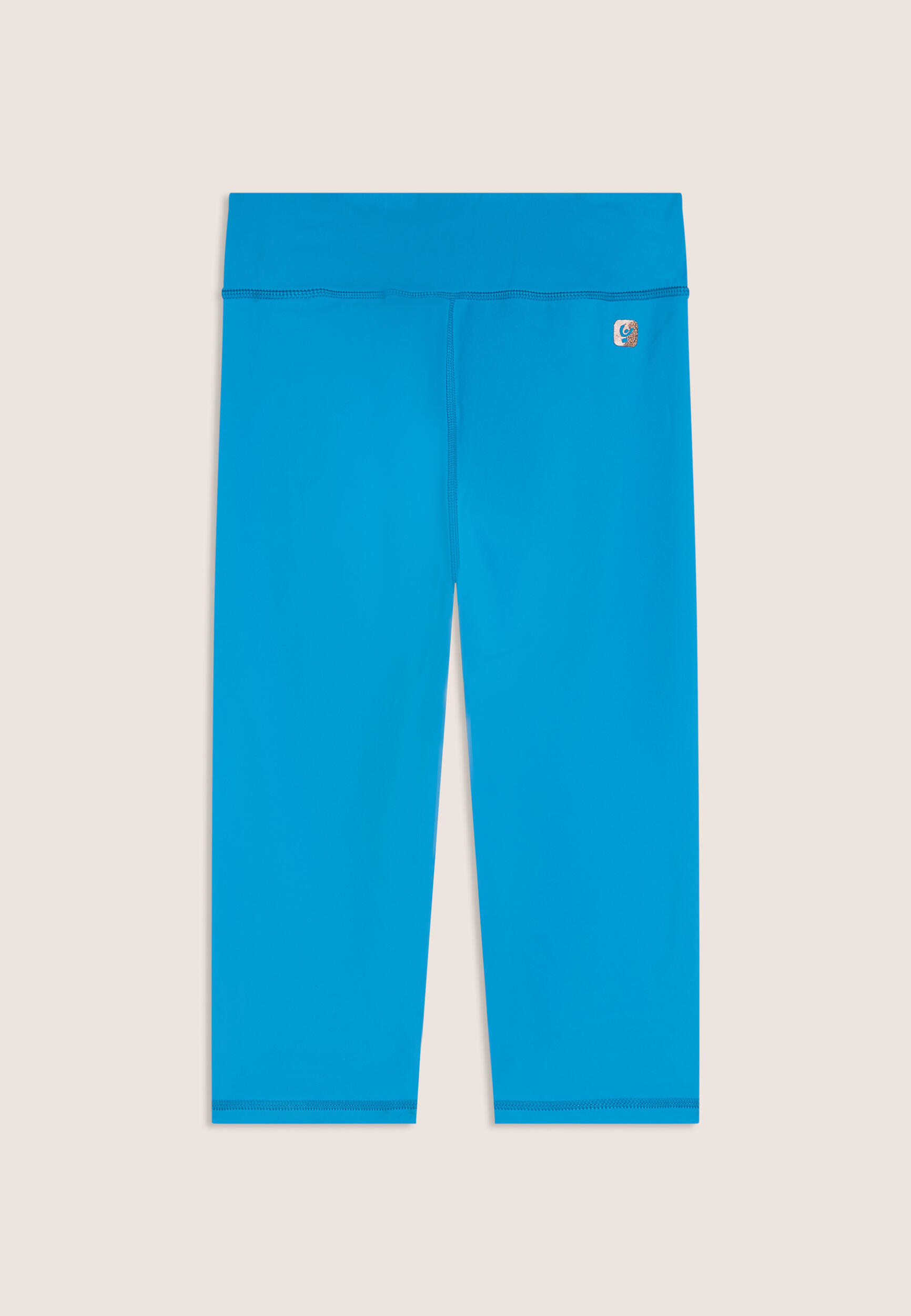 Leggings style corsaire à taille haute en tissu technique à séchage rapide 2/3