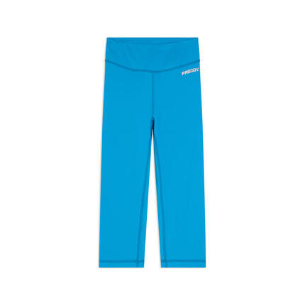Leggings style corsaire à taille haute en tissu technique à séchage rapide