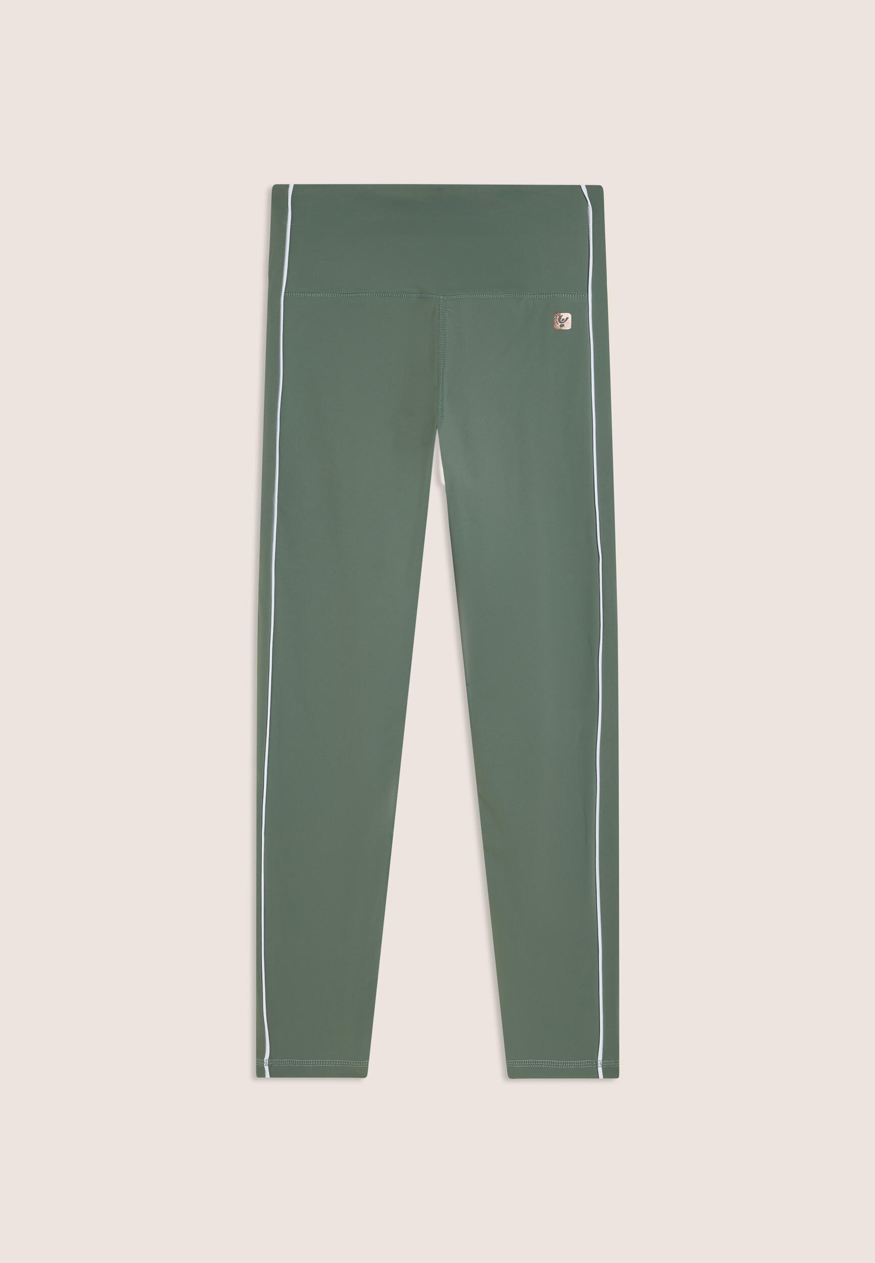 Leggings de sport 7/8 à taille super haute avec passepoil contrastant 2/3