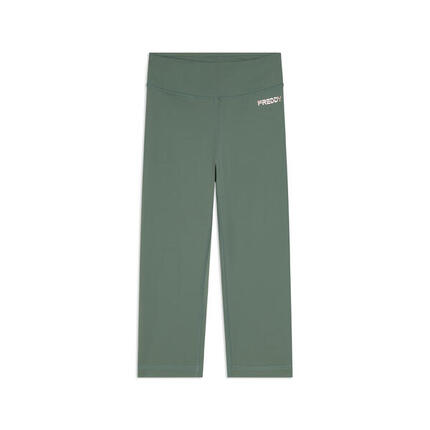 Leggings style corsaire à taille haute en tissu technique à séchage rapide