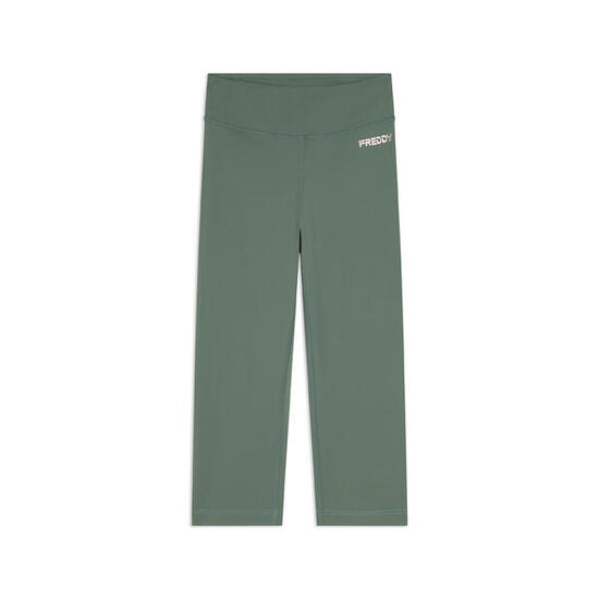 Leggings style corsaire à taille haute en tissu technique à séchage rapide
