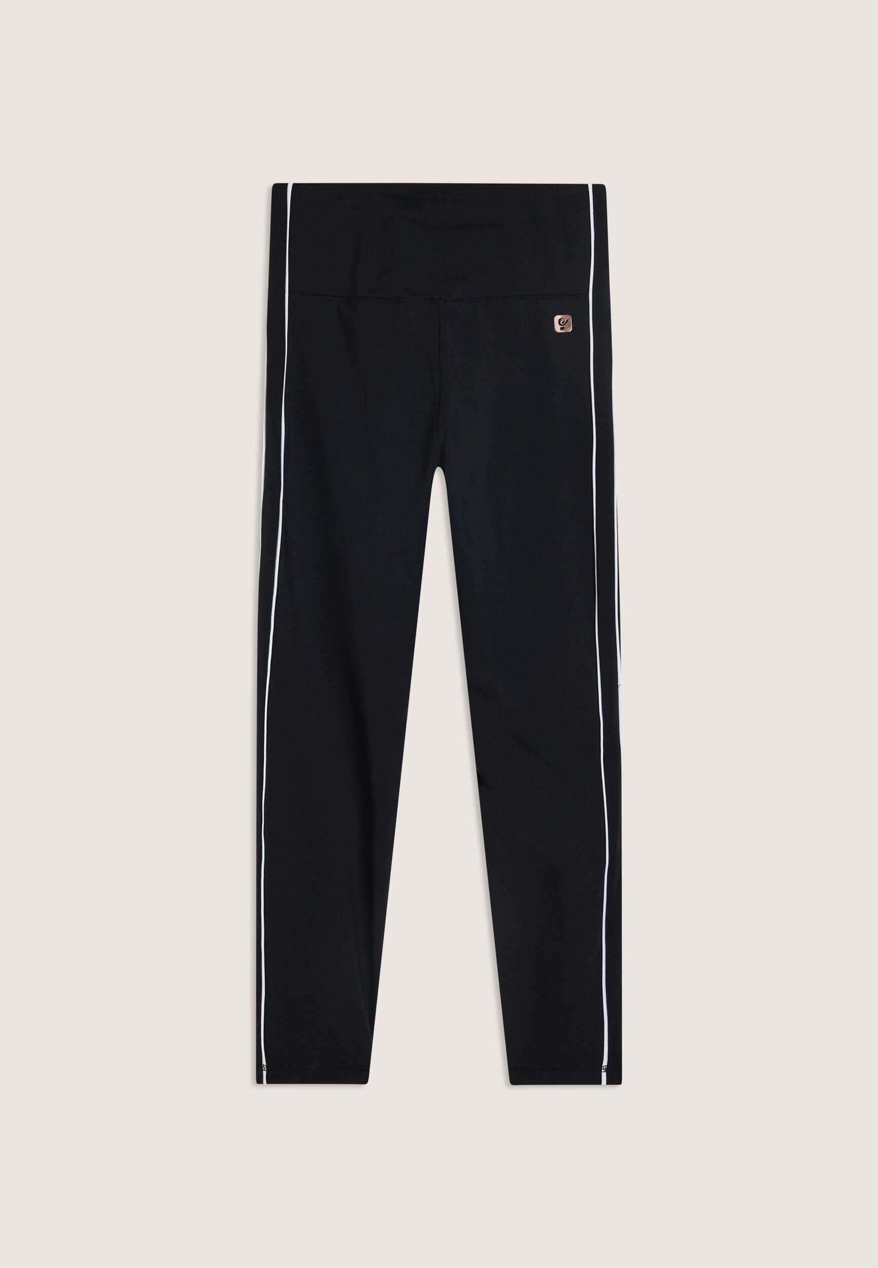 Leggings de sport 7/8 à taille super haute avec passepoil contrastant 2/3