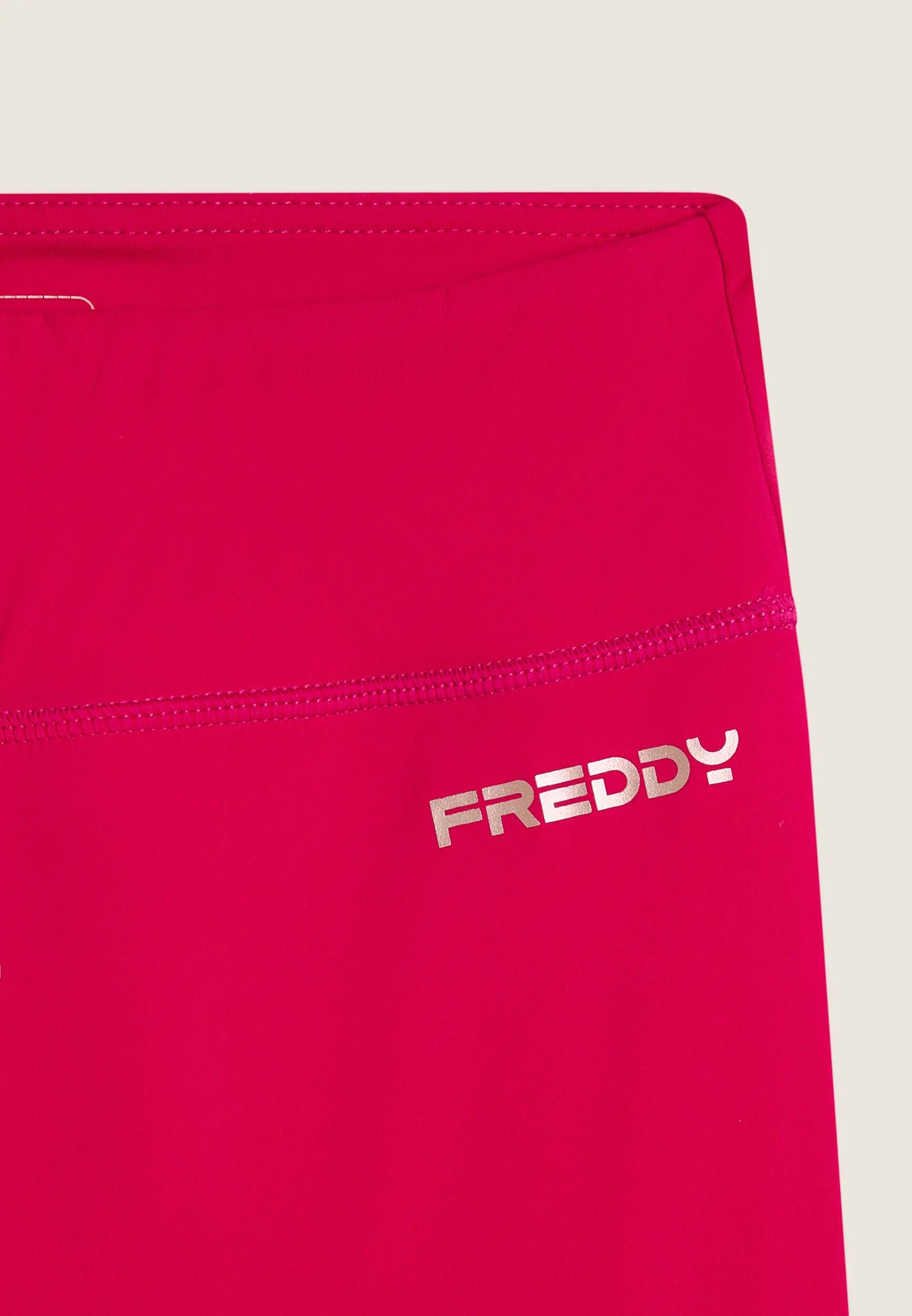 Leggings corsaro vita alta in tessuto tecnico quick dry 3/3