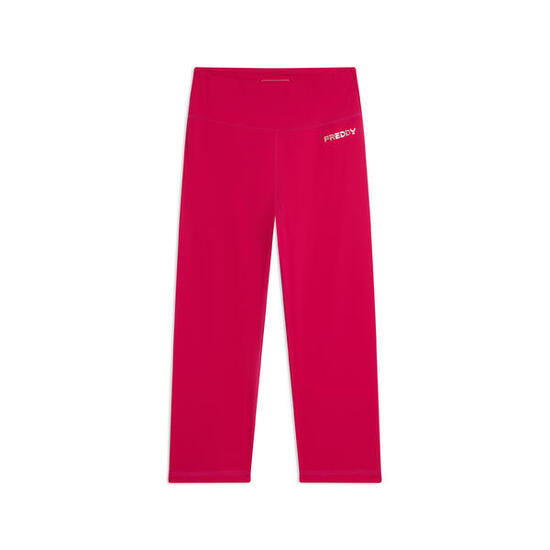 Leggings style corsaire à taille haute en tissu technique à séchage rapide