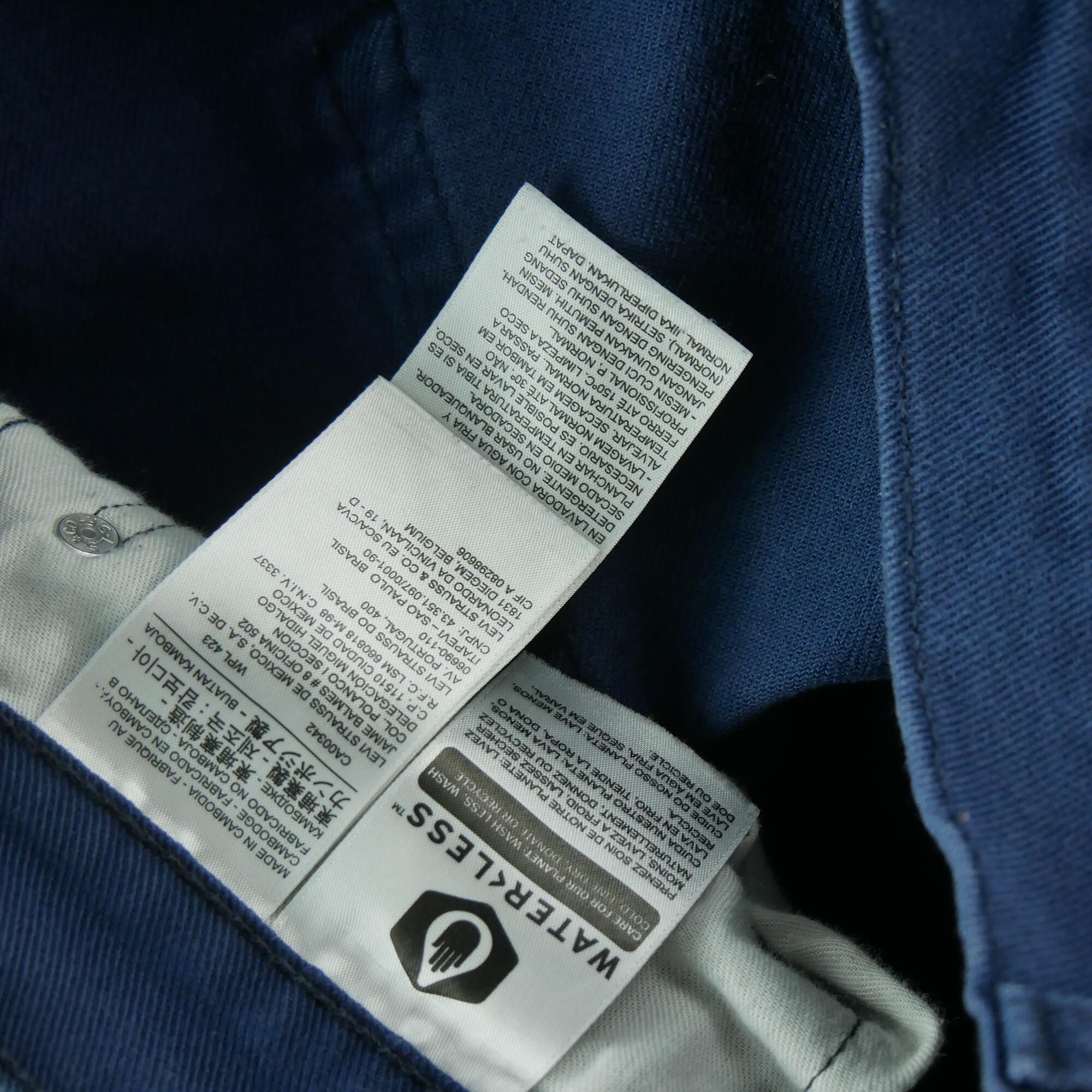 Seconde vie - Jean Homme Levis 514 Straight Fit Bleu - Excellent 7/7