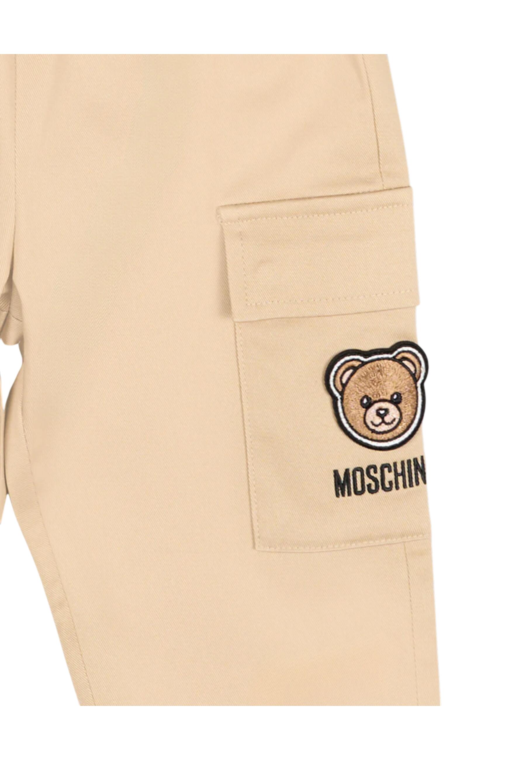 Pantalon cargo Moschino MUP05R beige 3/3