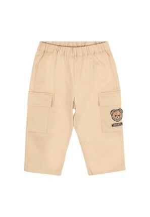 pantalon garçon Moschino beige