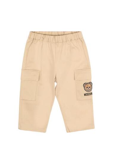 pantalon garçon Moschino beige