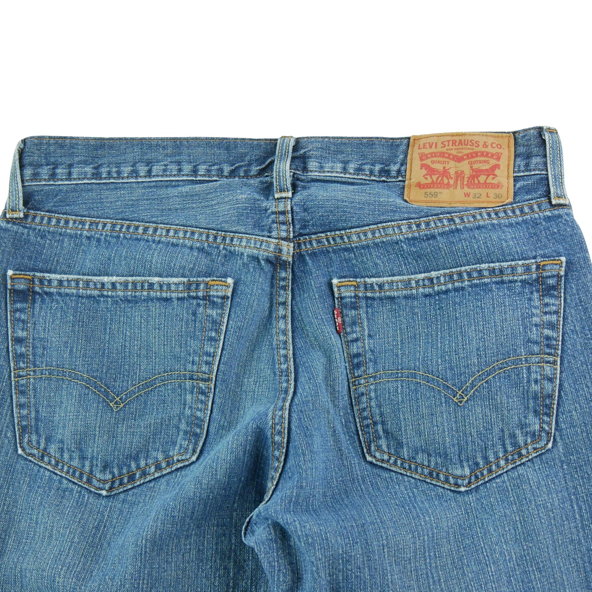 Segunda Vida - Levi Strauss Pantalón vaquero hombre 559 Relaxed - Bueno 4/7