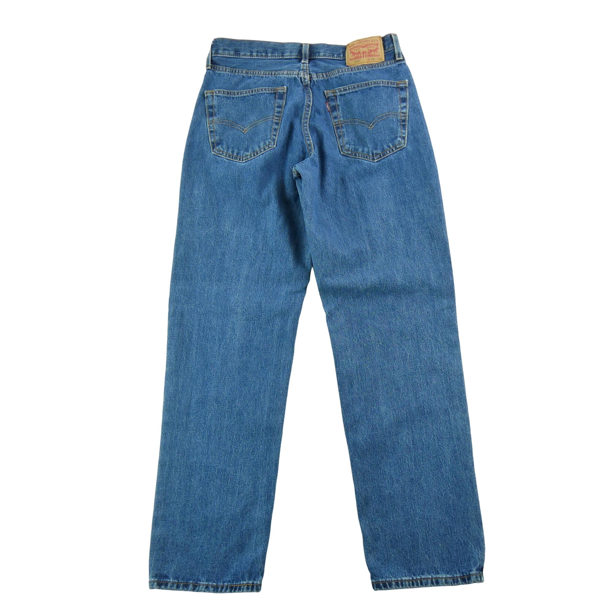 Seconde vie - Jean Homme Levis 550 Relaxed Fit Bleu - Excellent 2/7