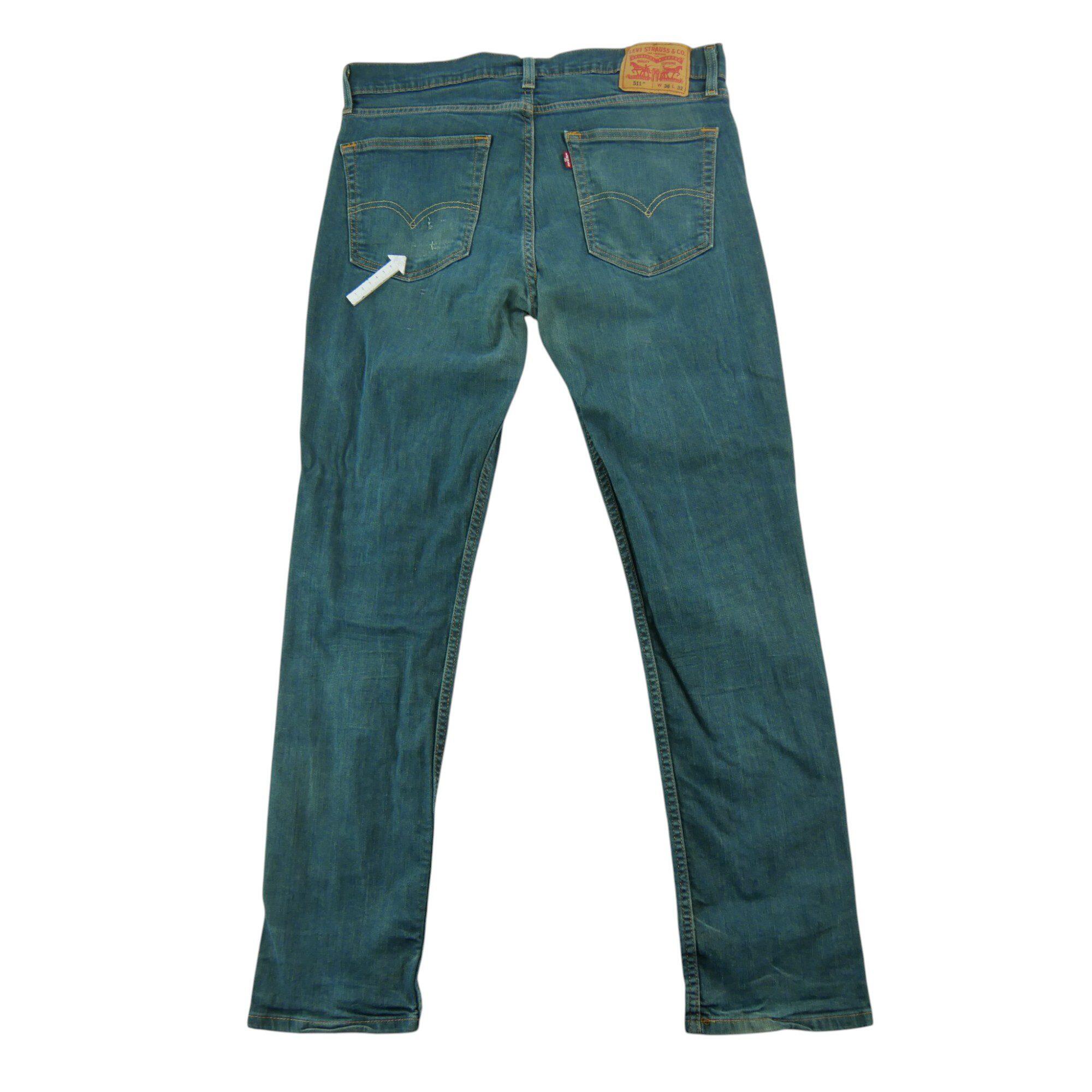 Segunda Vida - Levi Strauss Pantalón vaquero hombre 511 Slim - Bueno 5/7