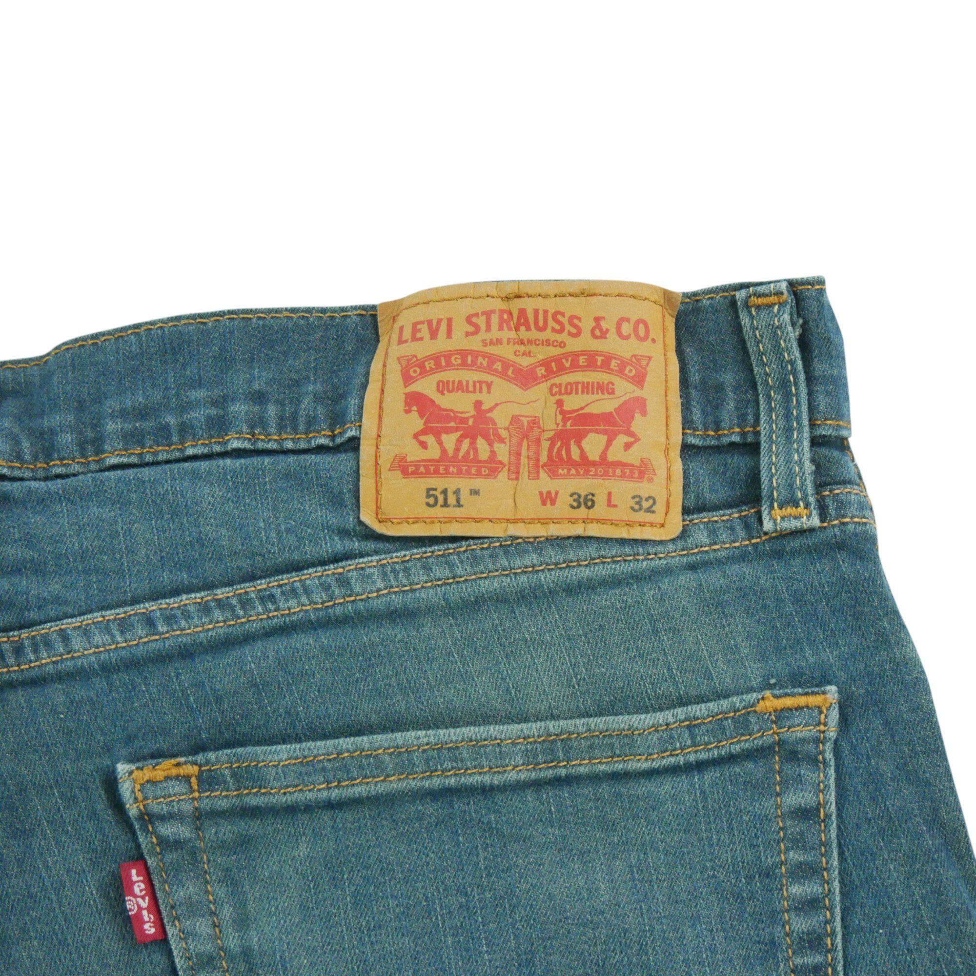 Segunda Vida - Levi Strauss Pantalón vaquero hombre 511 Slim - Bueno 7/7
