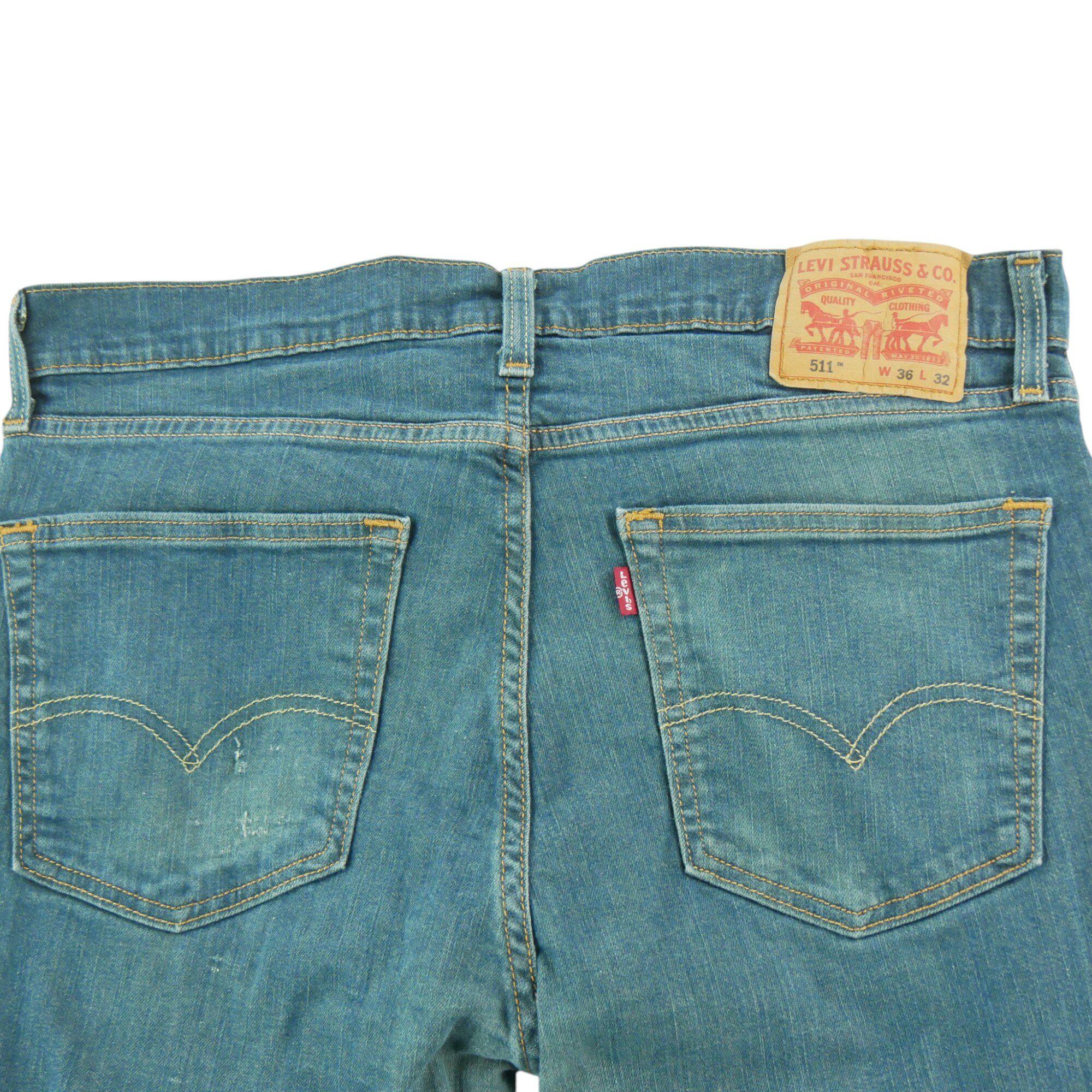 Segunda Vida - Levi Strauss Pantalón vaquero hombre 511 Slim - Bueno 4/7