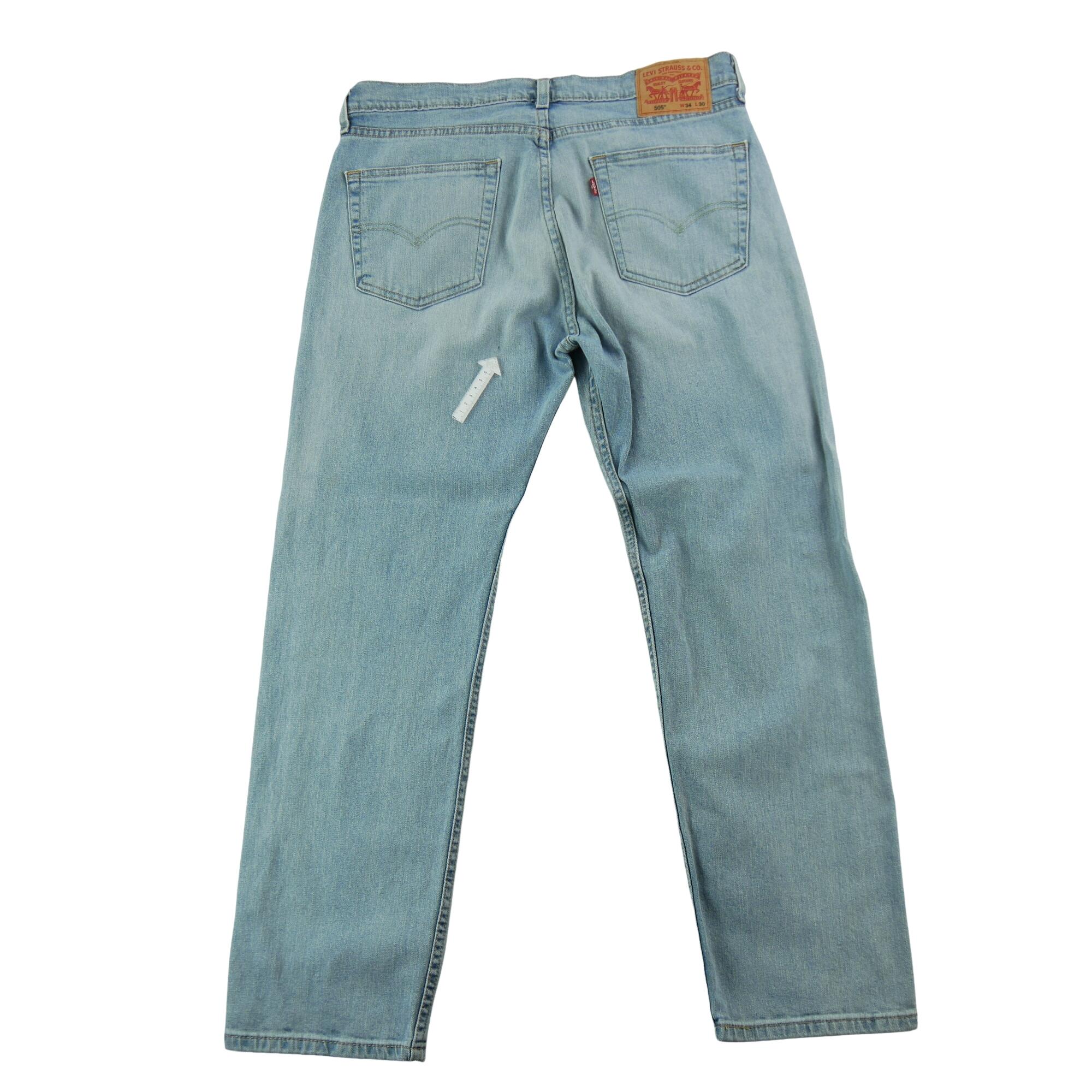 Segunda Vida - Pantalón vaquero hombre Levi Strauss 505 Regular - Bueno 6/7