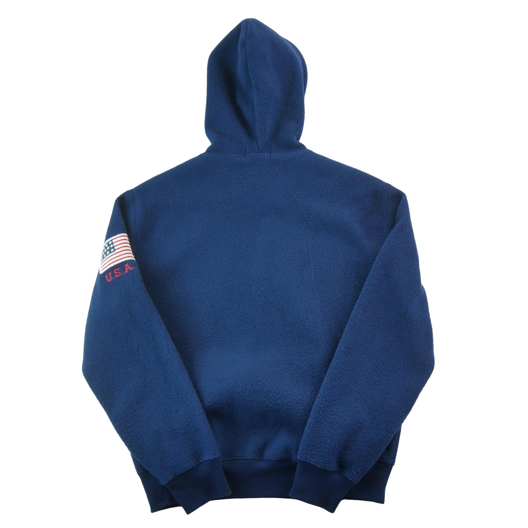 Segunda vida - Camisola polar homem Polo Ralph Lauren USA Flag - Como novo 2/7