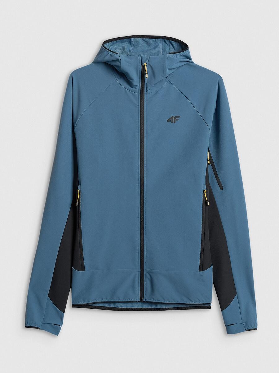 Kurtka softshell wiatroodporna męska 4F 4FRSS26TSOFM644 7/7