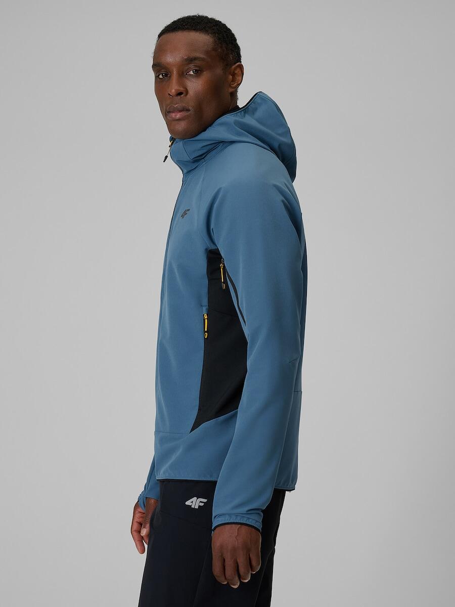 Kurtka softshell wiatroodporna męska 4F 4FRSS26TSOFM644 5/7