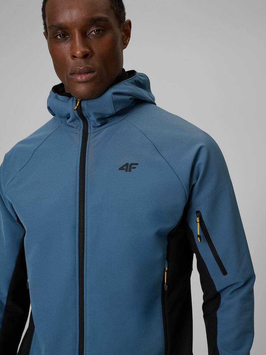 Kurtka softshell wiatroodporna męska 4F 4FRSS26TSOFM644 4/7