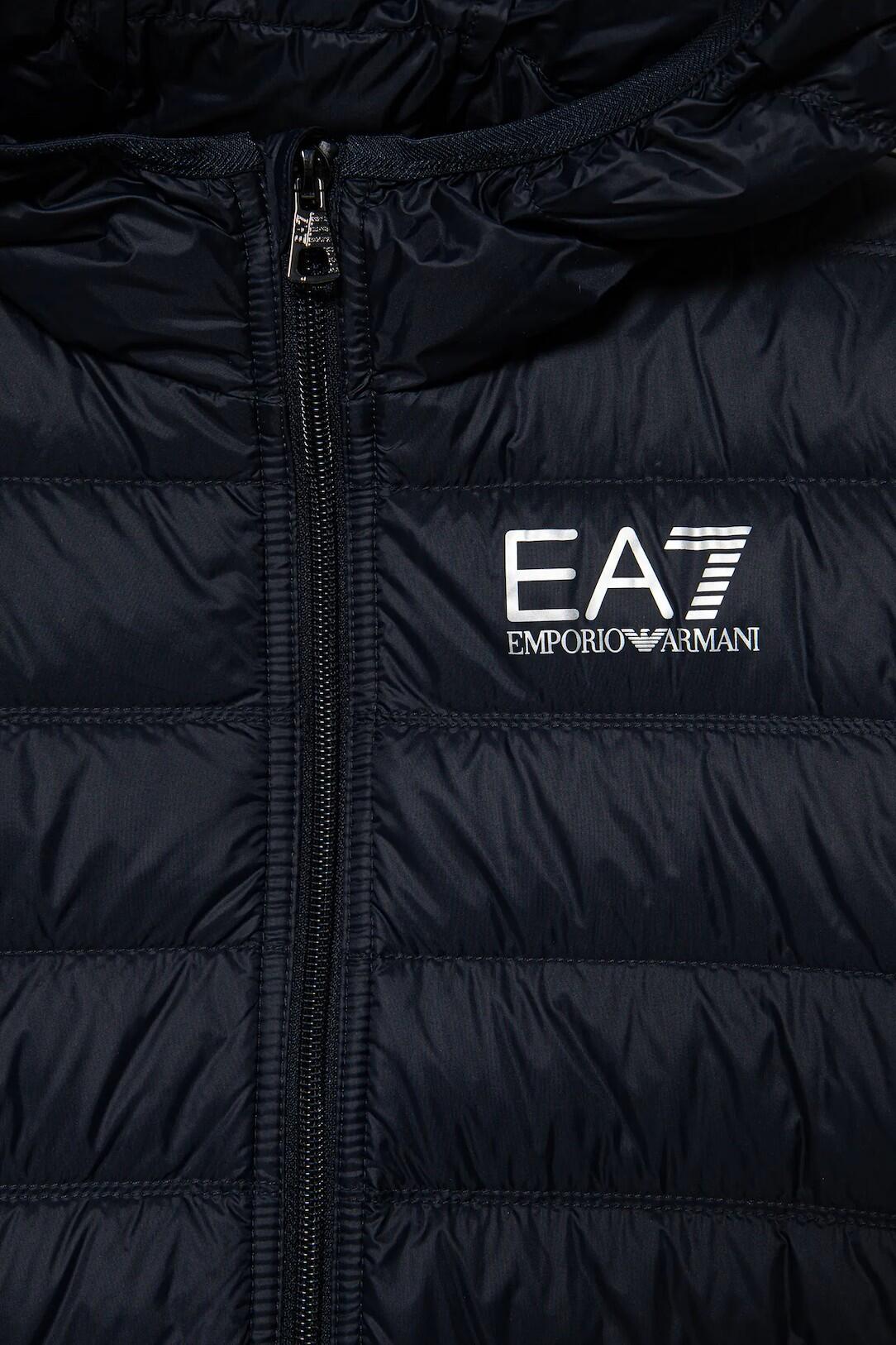 Kurtka pikowana chłopięce Emporio Armani czarny 3/3
