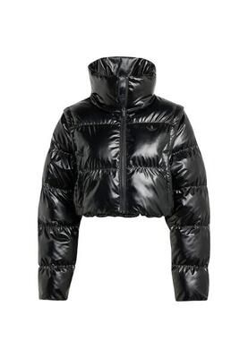 Gewatteerde jas dames adidas originals zwart