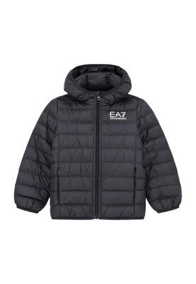 Gewatteerde jas jongens emporio armani zwart