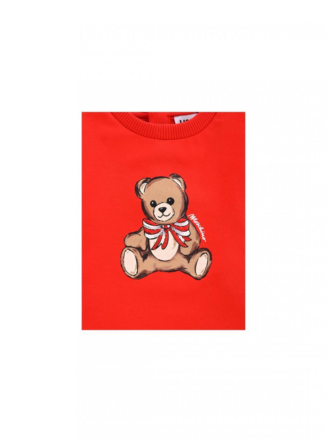 vestido menina Moschino vermelho 3/3