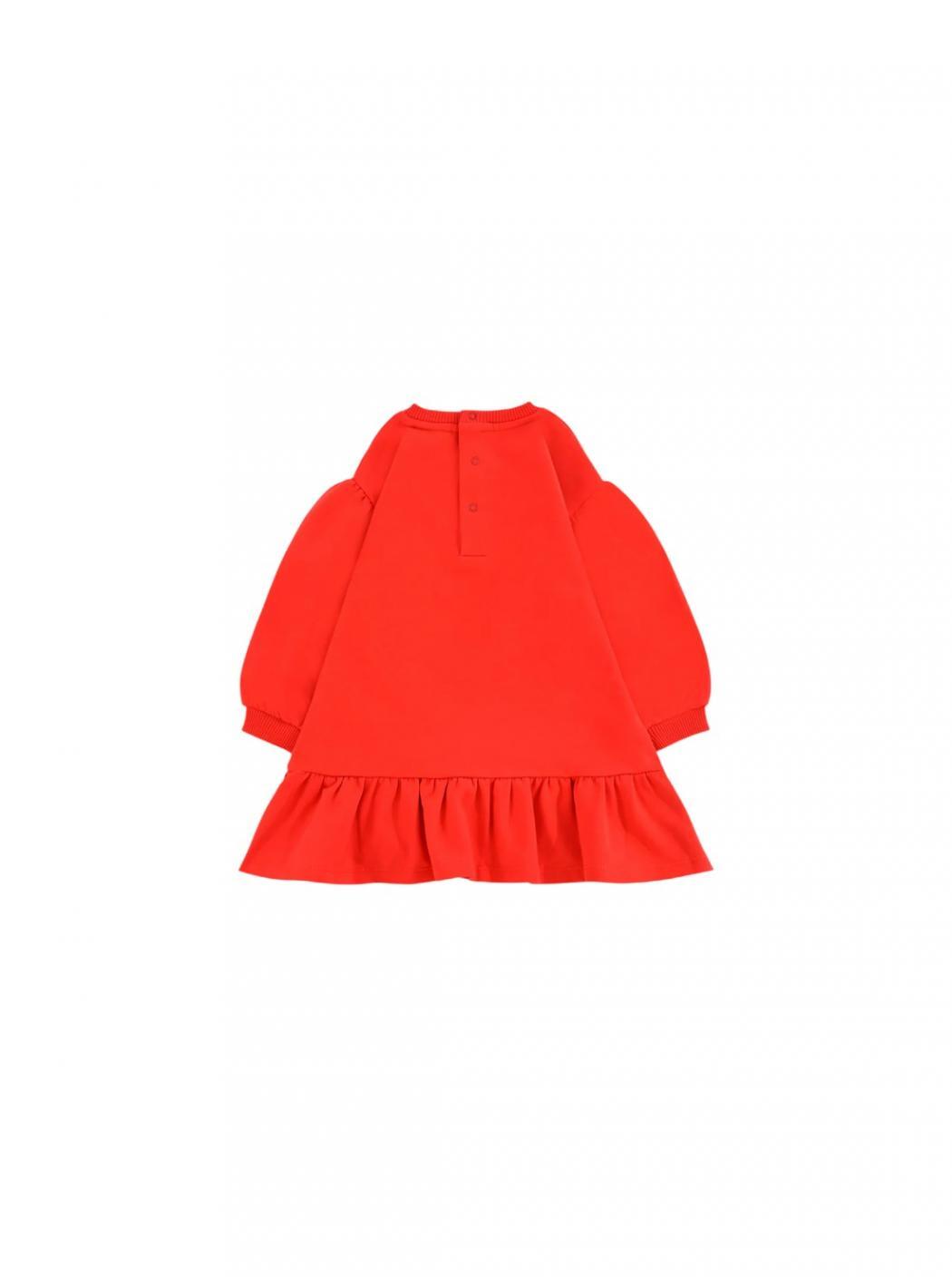vestido menina Moschino vermelho 2/3