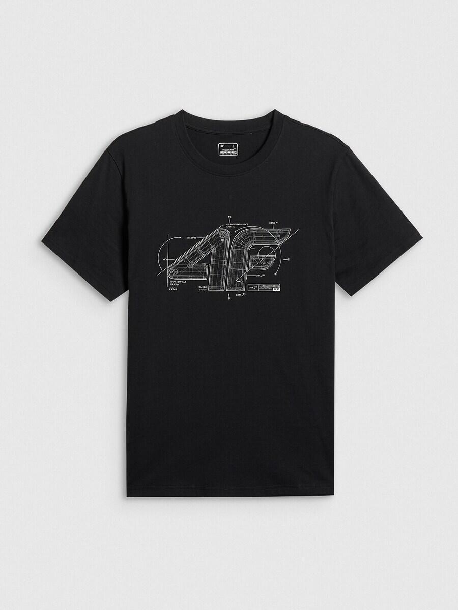 T-shirt męski 4F 4FRSS26TTSHM3989 7/7