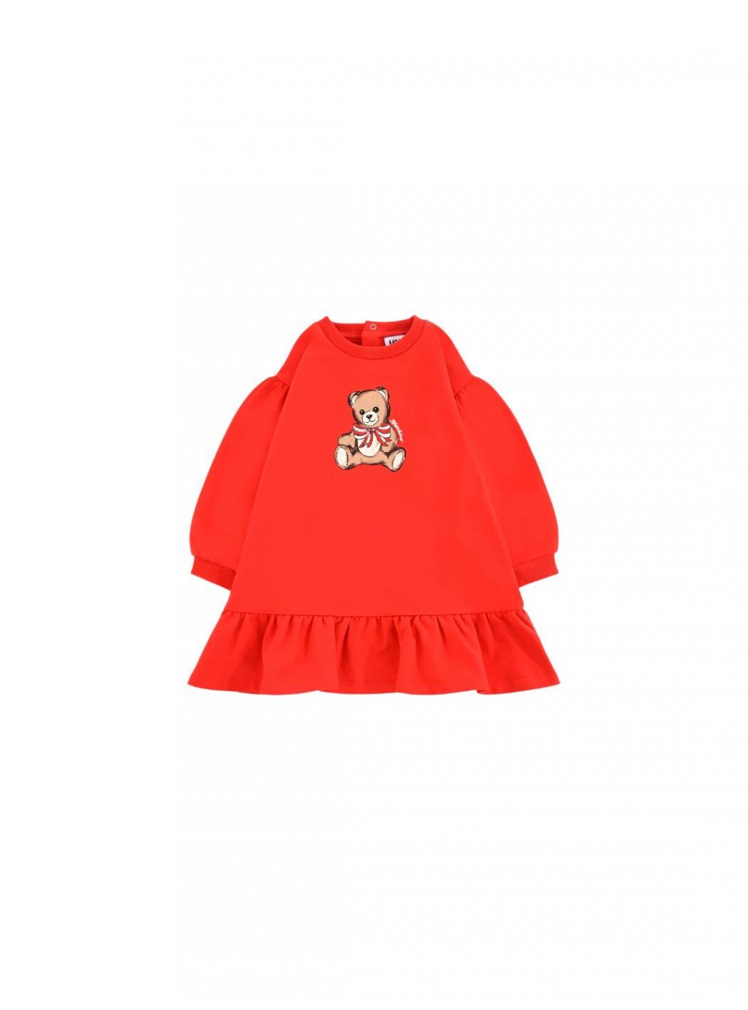 vestido menina Moschino vermelho 1/3