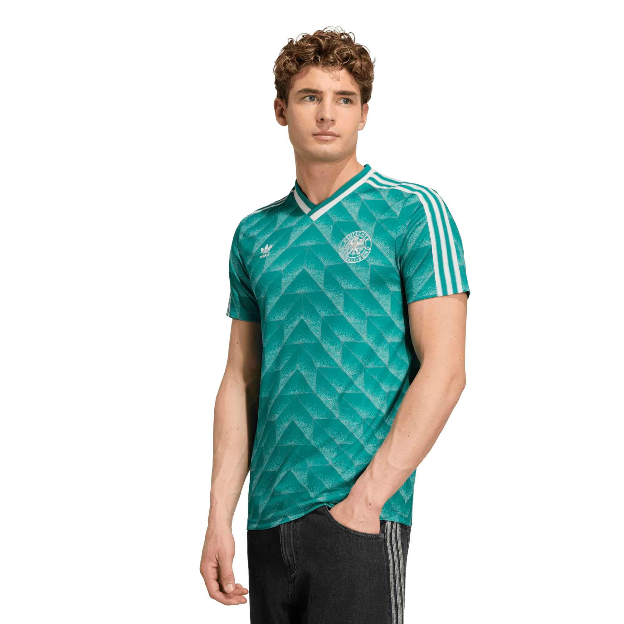 adidas Herren DFB Away Trikot 1990 Away Jersey 3/6