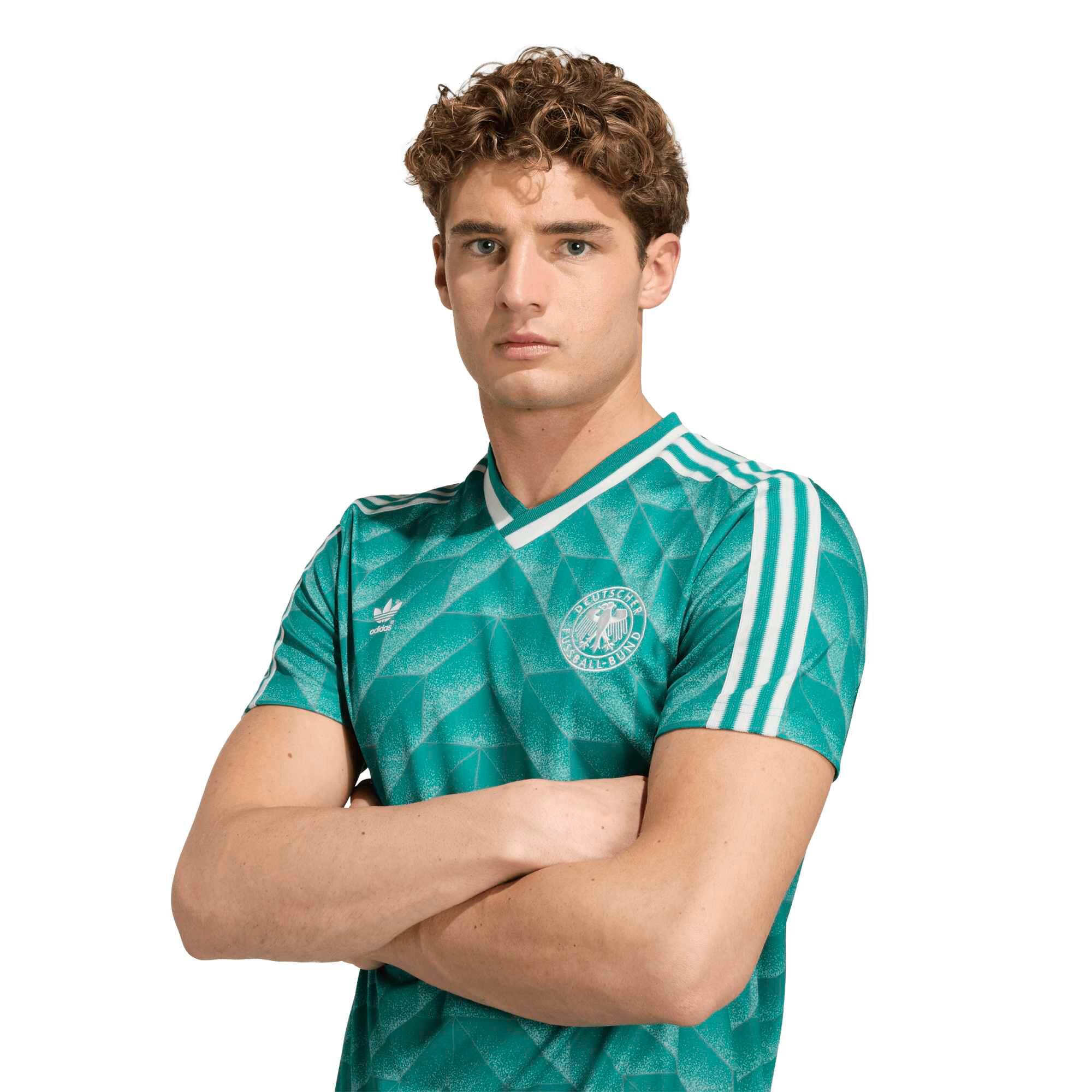 adidas Herren DFB Away Trikot 1990 Away Jersey 5/6