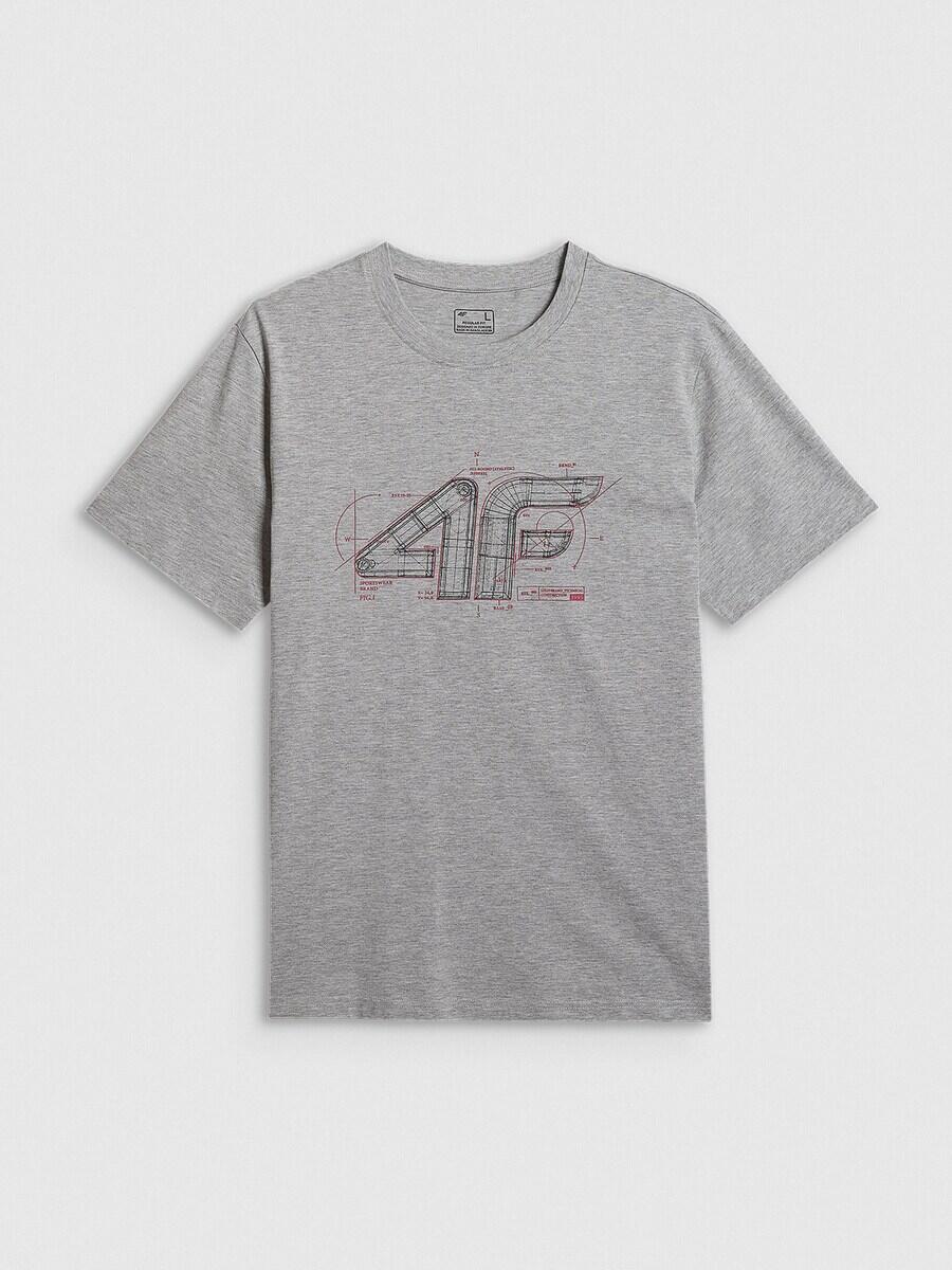 T-shirt męski 4F 4FRSS26TTSHM3989 5/6