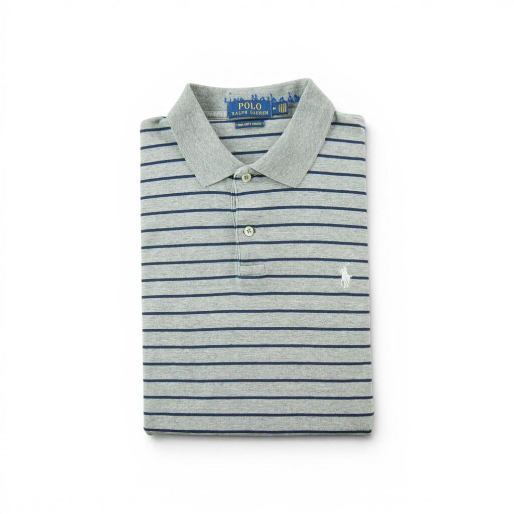 Second life - Polo Ralph Lauren Men Short Sleeve Polo Gray - Excellent