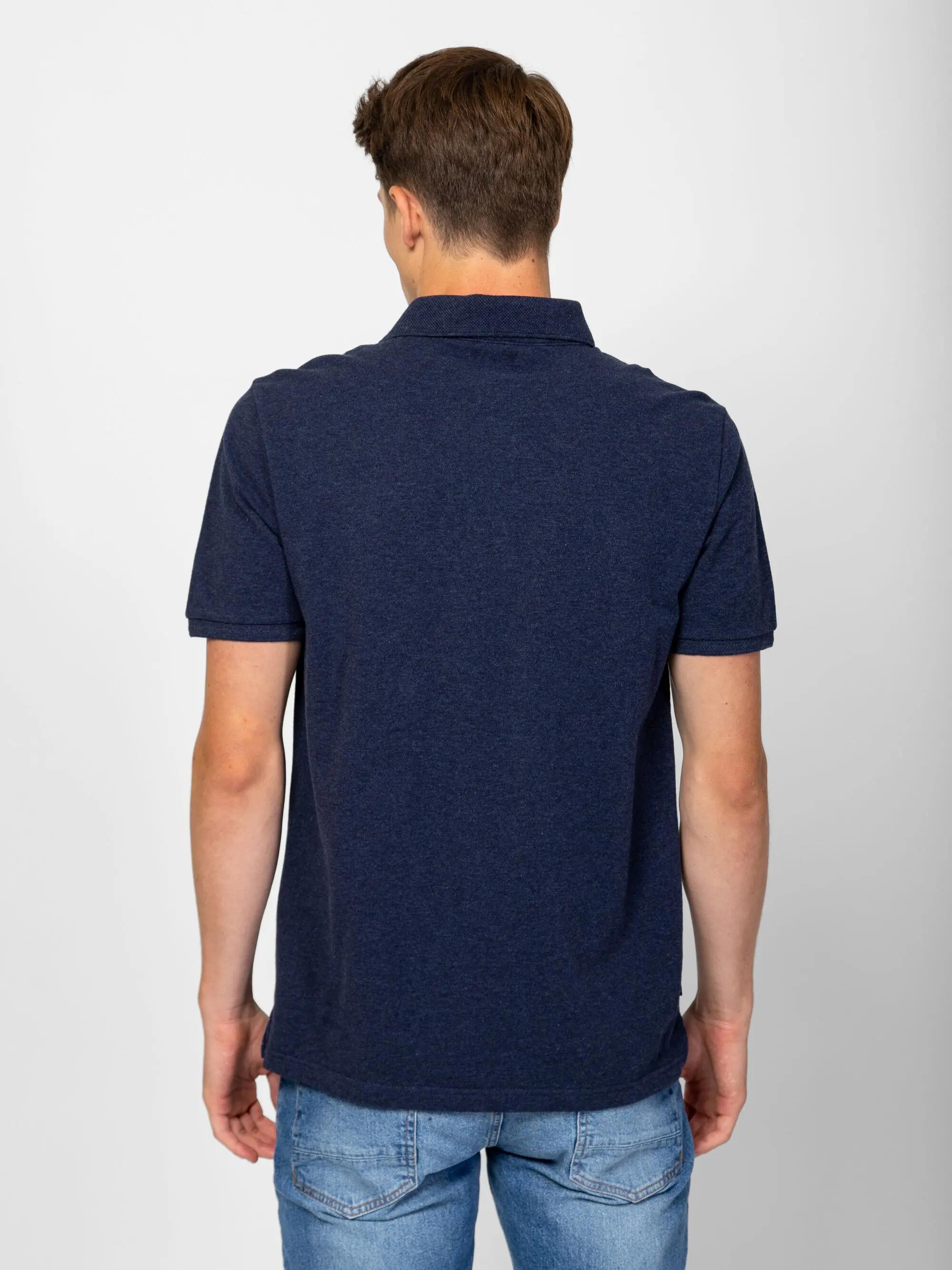 Tricou cu mânecă scurtă, cu guler, pentru bărbați DOLFO 2/5