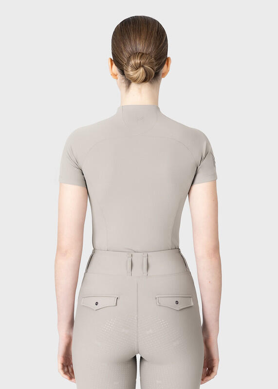 Camiseta Base Manga Corta Mujer Equitación Maximilian Origin Topo Suave 3/7