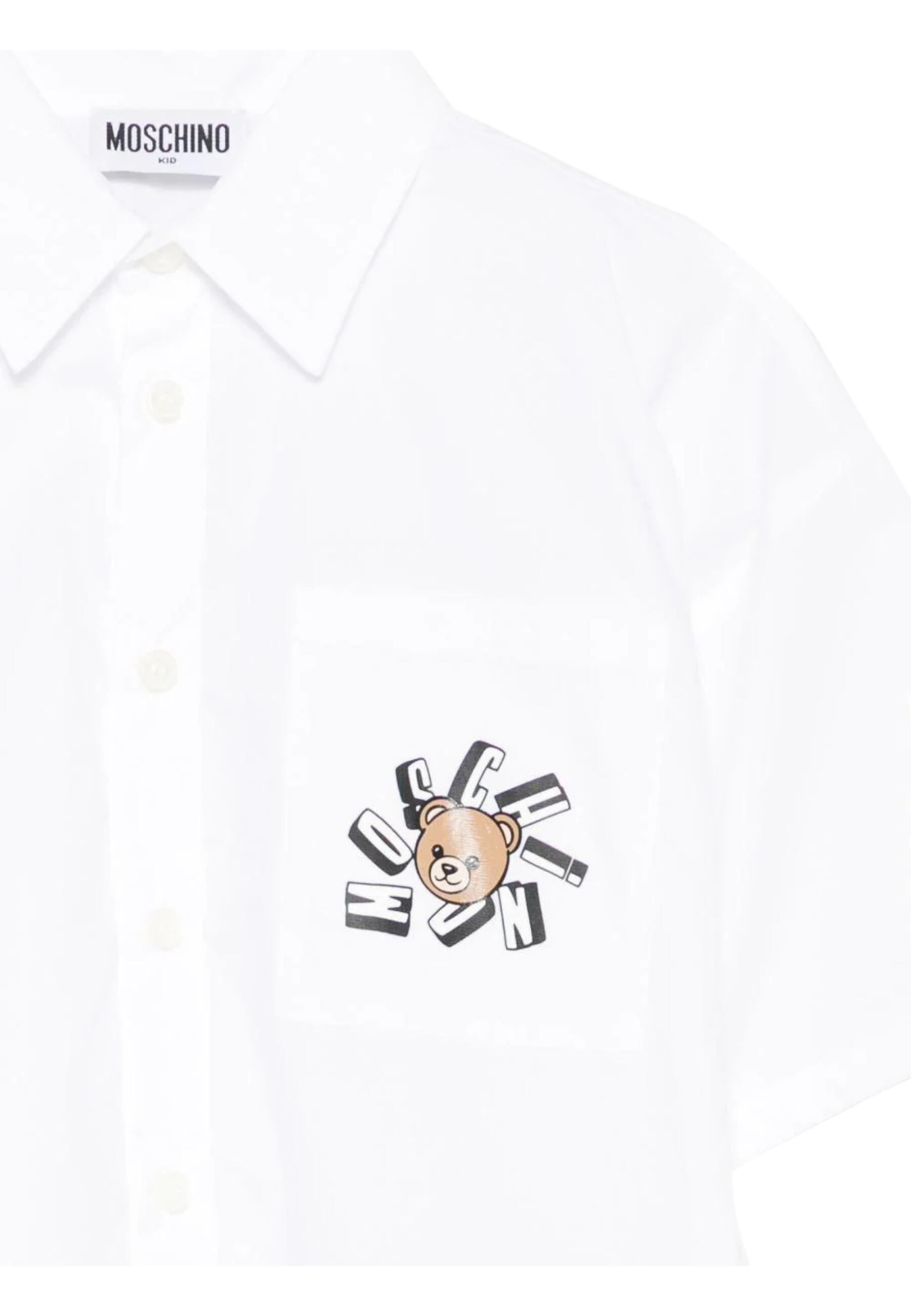 Camicia garçon Moschino blanc 3/3