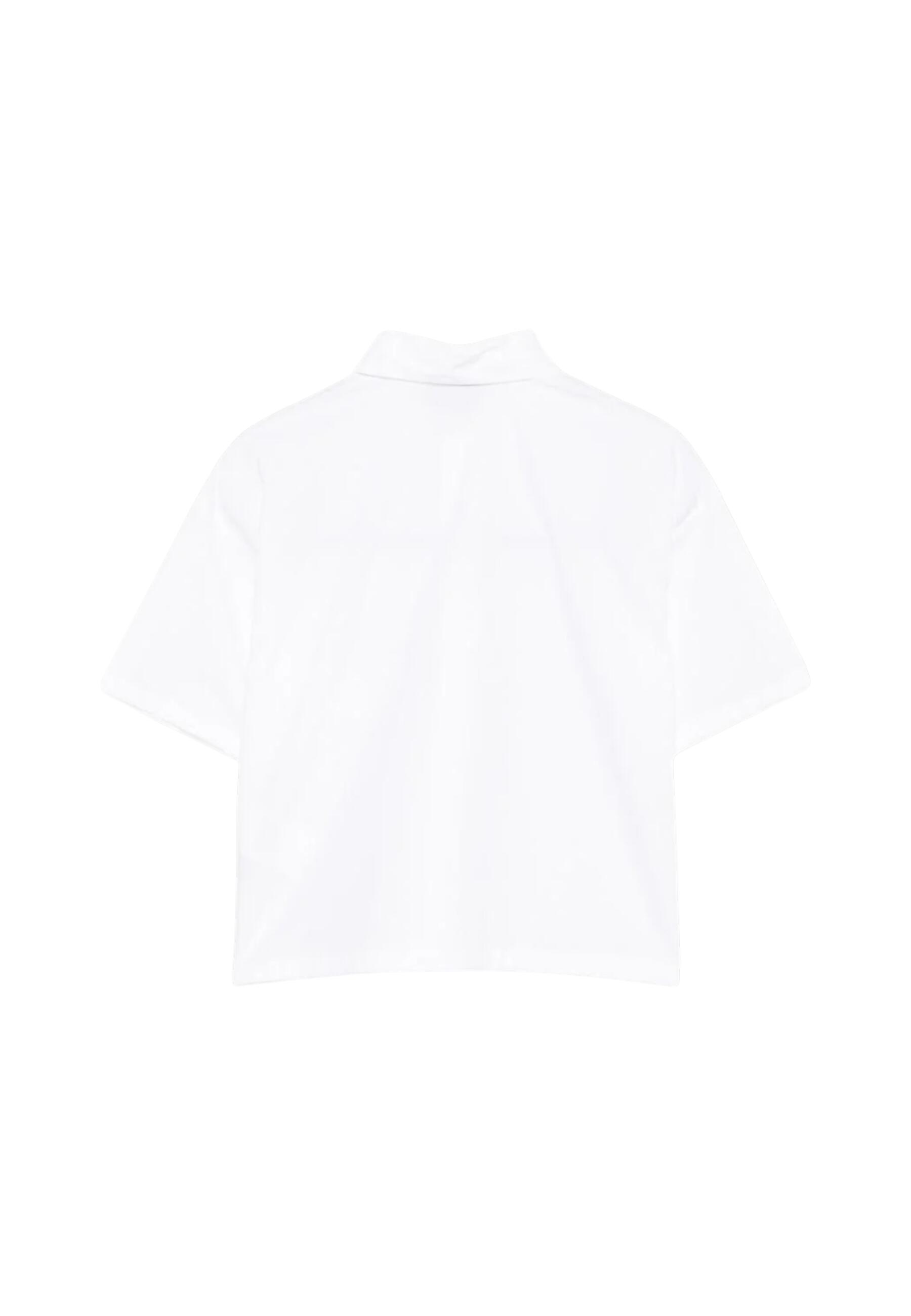 chemise garçon Moschino blanc 2/3