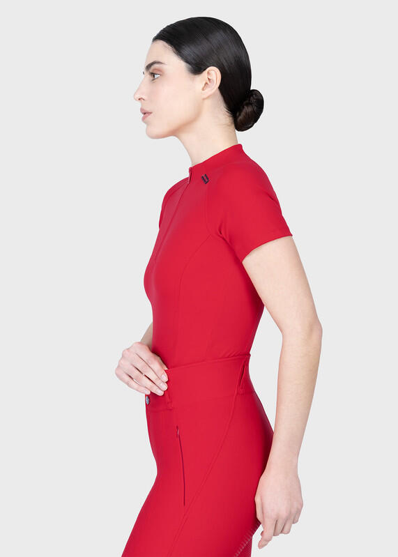 Camiseta Base Manga Corta Mujer Equitación Maximilian Origin Granadina 2/7