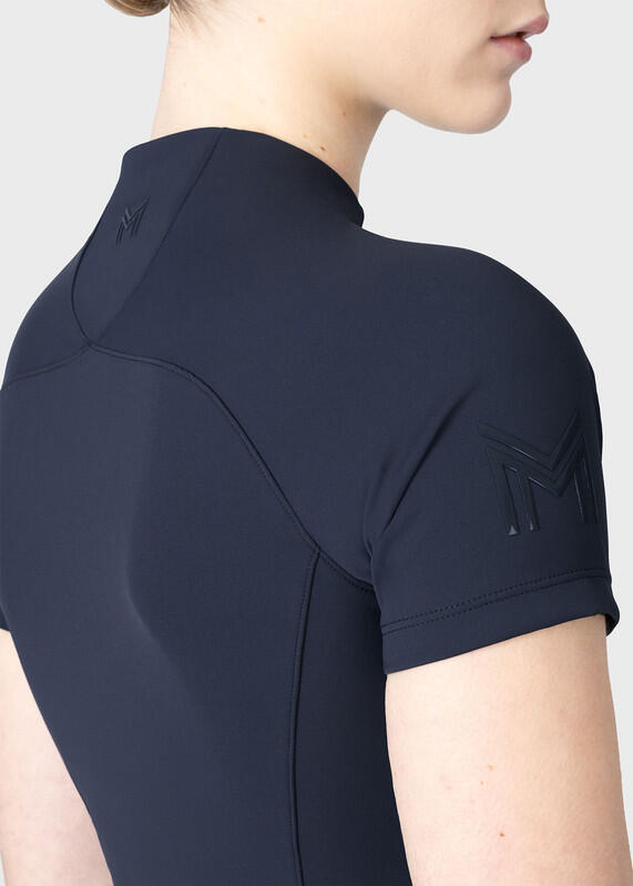 Camiseta Base Manga Corta Mujer Equitación Maximilian Origin Atlántico 5/7