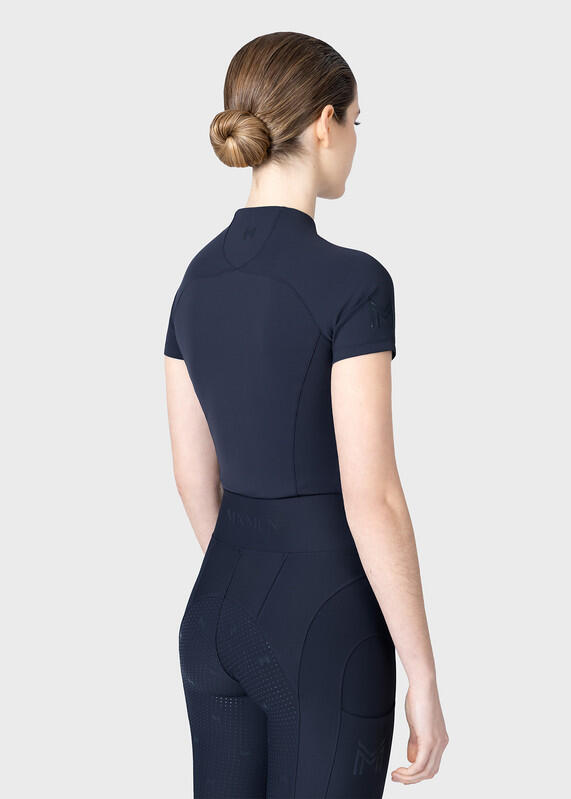 Camiseta Base Manga Corta Mujer Equitación Maximilian Origin Atlántico 4/7