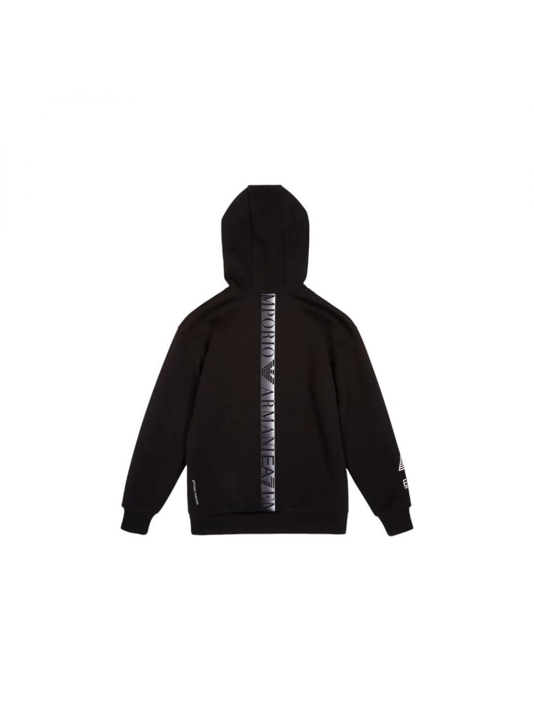 sudadera Bambino unisex Emporio Armani negro 2/3