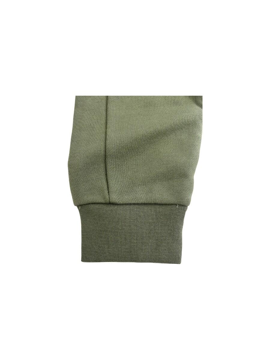 Sweat col rond Emporio Armani 7B000184 vert 5/5